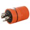 Ac Works Plug Adapter, L6-20R, L14-20P, L6-20P, L14-20P, 0 ft., Orange ADL1420L620 - alternate 2
